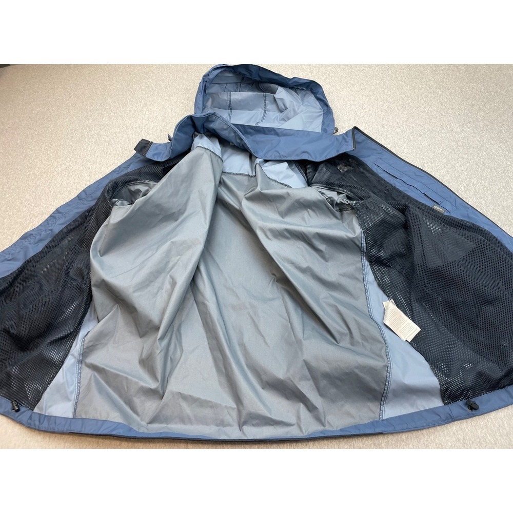Columbia Jacket Mens XXL Color Block Waterproof Light Weight Full Zip Hooded - Picture 4 of 10